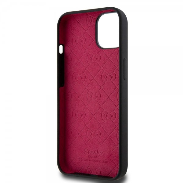 Hello Kitty iPhone 13 Deksel Liquid Silicone Svart