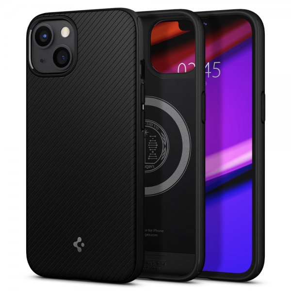 Spigen iPhone 13 Deksel Mag Armor Matte Black