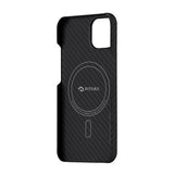 Pitaka iPhone 13 Deksel MagEZ Case 2 Black/Grey Twill