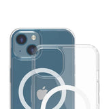 Rvelon iPhone 13 Deksel TPU MagSafe Transparent