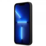 Guess iPhone 13 Deksel Metal Triangle Svart
