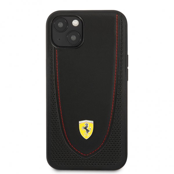 Ferrari iPhone 13 Deksel Perforert Svart