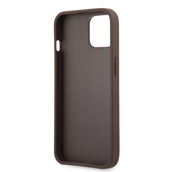 Guess iPhone 13 Deksel Printed Stripe Brun