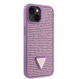 Guess iPhone 13 Deksel Rhinestone Lilla