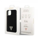 Guess iPhone 13 Deksel Rhinestone Svart