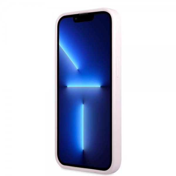 Guess iPhone 13 Deksel Saffiano Metal Logo Lilla