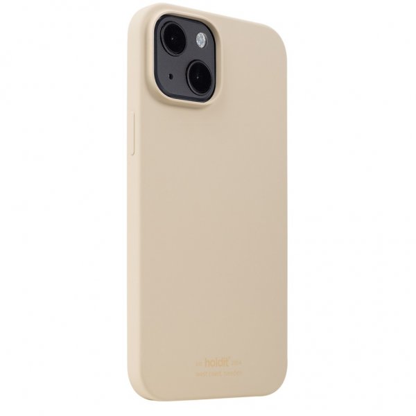holdit iPhone 13 Deksel Silikon Beige