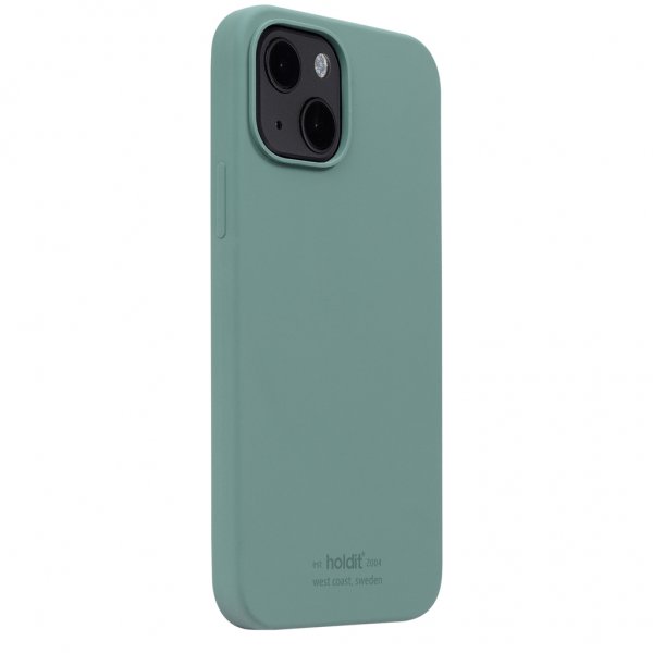 holdit iPhone 13 Deksel Silikon Moss Green