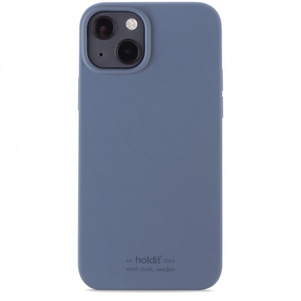 holdit iPhone 13 Deksel Silikon Pacific Blue