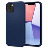 Spigen iPhone 13 Deksel Silicone Fit Navy Blue