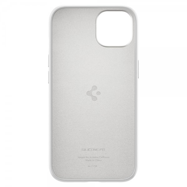 Spigen iPhone 13 Deksel Silicone Fit Hvit
