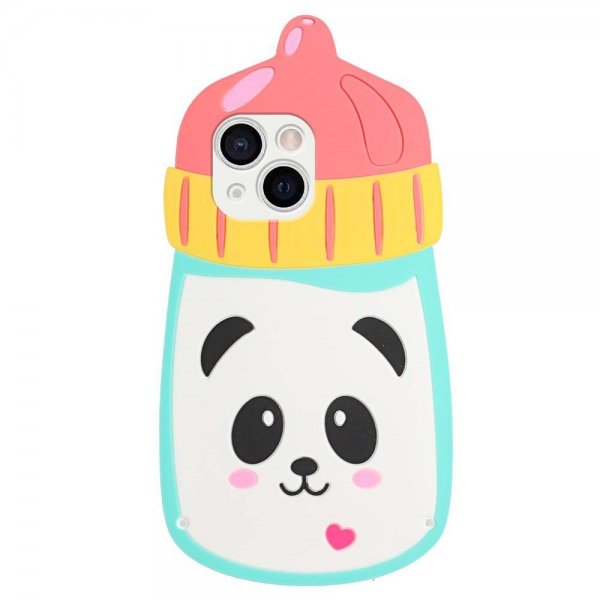iPhone 13 Deksel Silikon 3D Baby flaske