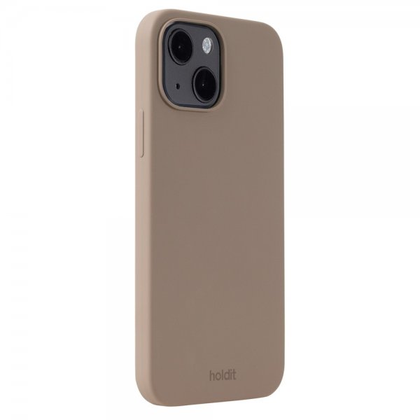 holdit iPhone 13 Deksel Silikon Mocha Brown