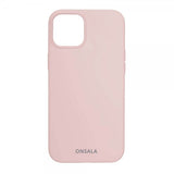 Onsala iPhone 13 Deksel Silikon Sand Pink