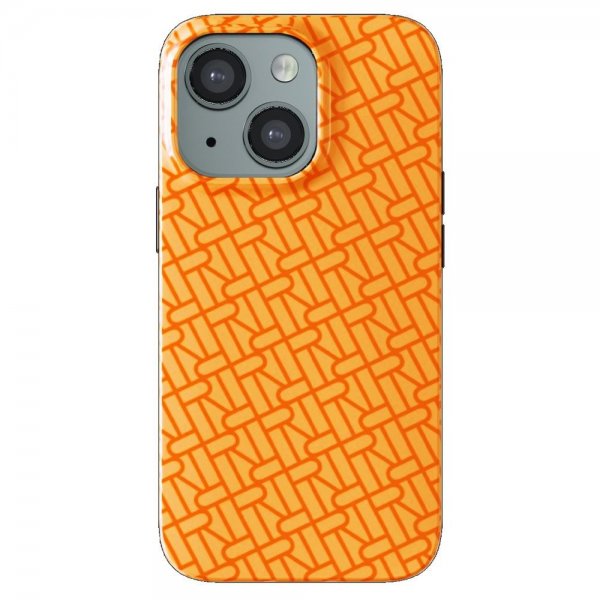 Richmond & Finch iPhone 13 Deksel Tangerine RF Logo