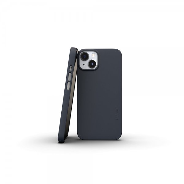 Nudient iPhone 13 Deksel Thin Case V3 MagSafe Midwinter Blue