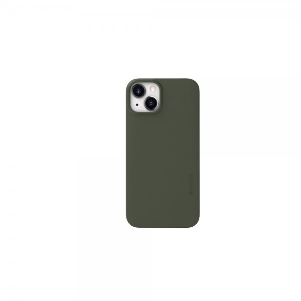 Nudient iPhone 13 Deksel Thin Case V3 MagSafe Pine Green