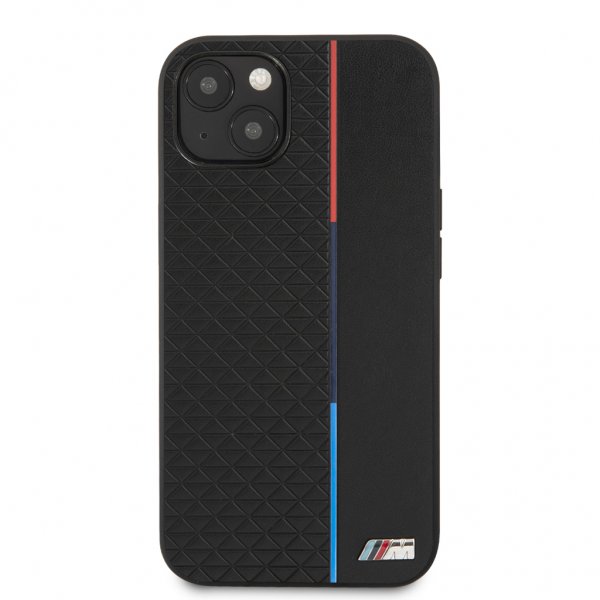 BMW iPhone 13 Deksel Triangle Pattern Svart