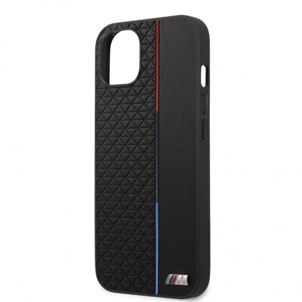 BMW iPhone 13 Deksel Triangle Pattern Svart