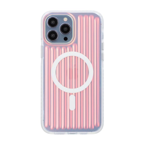 iPhone 13 Pro Max/iPhone 12 Pro Max Deksel TPU MagSafe Rød