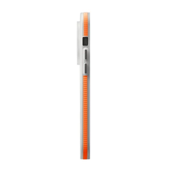 Rvelon iPhone 13/iPhone 14 Deksel Korrugerte MagSafe Oransje