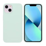Rvelon iPhone 13/iPhone 14 Deksel Silikon Grønn