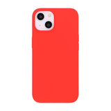 Rvelon iPhone 13/iPhone 14 Deksel Silikon Rød