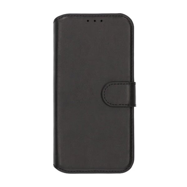 Rvelon iPhone 13/iPhone 14 Etui Detachable Wallet Case Svart