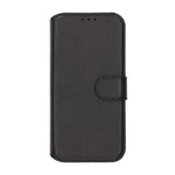 Rvelon iPhone 13/iPhone 14 Etui Detachable Wallet Case Svart