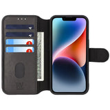 Rvelon iPhone 13/iPhone 14 Etui 4 Kortlomme MagSafe Svart