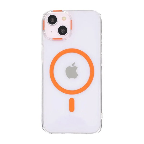 iPhone 13/iPhone 14 Deksel TPU MagSafe Oransje