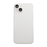 iPhone 14 Bakside med Komplett Ramme - Hvit