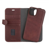 Buffalo iPhone 13/14/15 Etui 2-in-1 Detachable Wallet Brun