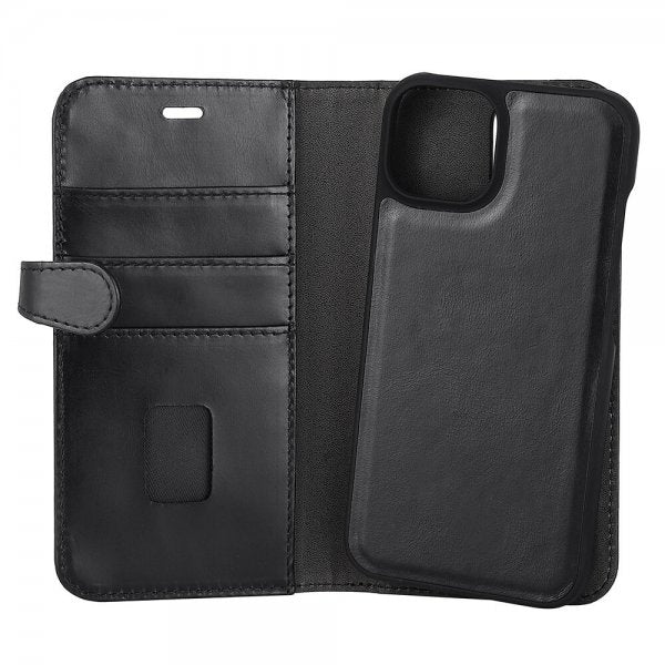Buffalo iPhone 13/14/15 Etui 2-in-1 Detachable Wallet Svart