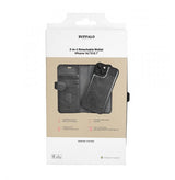 Buffalo iPhone 13/14/15 Etui 2-in-1 Detachable Wallet Svart