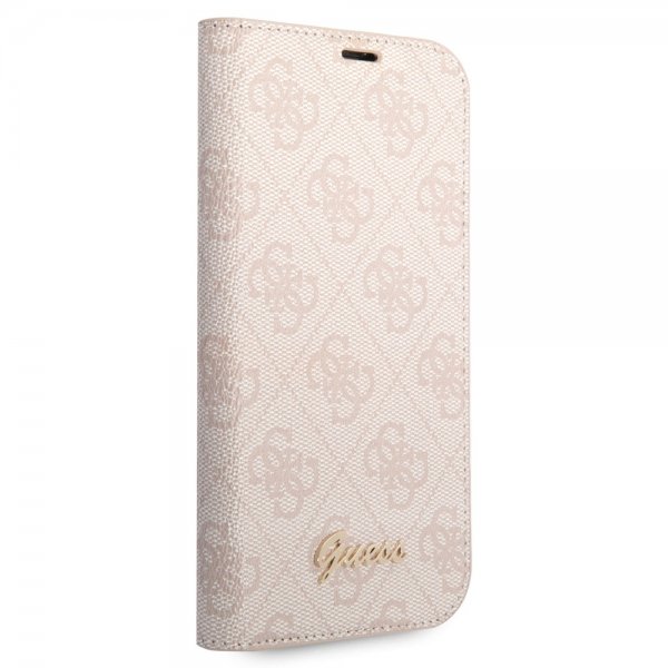 Guess iPhone 13/14/15 Etui 4G Logo Rosa