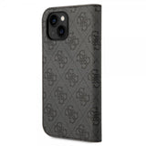 Guess iPhone 13/14/15 Etui 4G Logo Svart