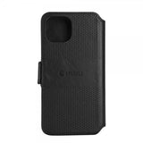 Krusell iPhone 14 Etui Leather PhoneWallet Svart
