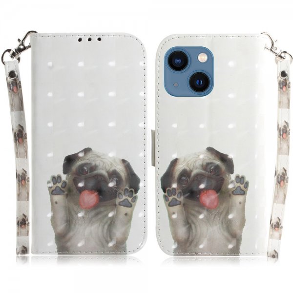 iPhone 14 Etui Motiv Mops
