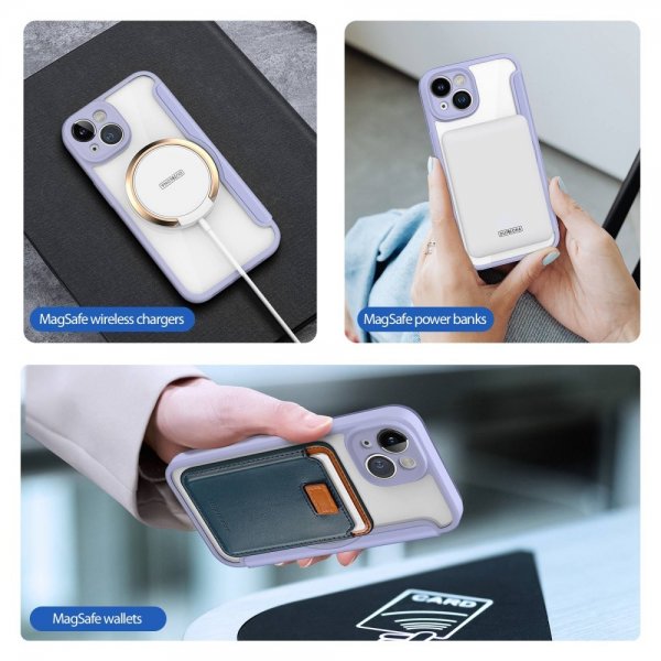 Dux Ducis iPhone 14 Etui Skin X Pro Series MagSafe Lilla