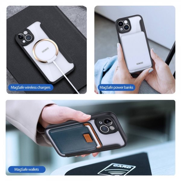 Dux Ducis iPhone 14 Etui Skin X Pro Series MagSafe Svart