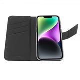 Celly iPhone 14 Etui Wally Wallet Case Svart