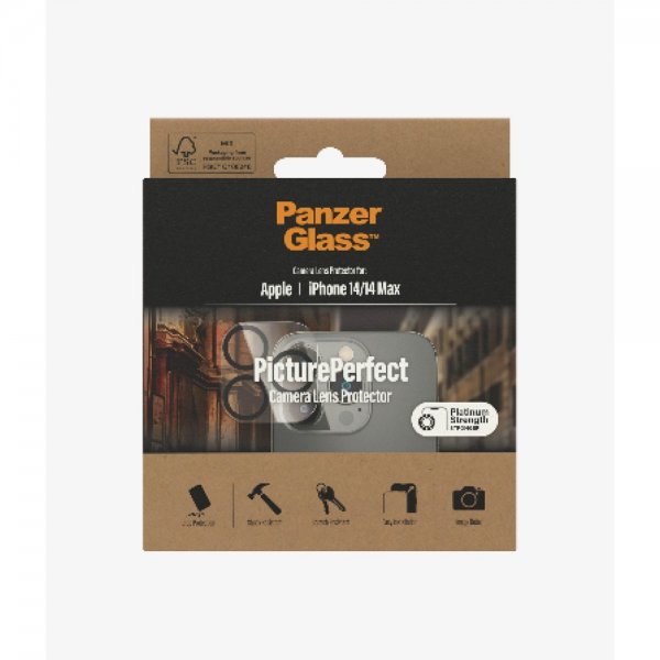 PanzerGlass iPhone 14/iPhone 14 Plus Kamerabeskytter PicturePerfect
