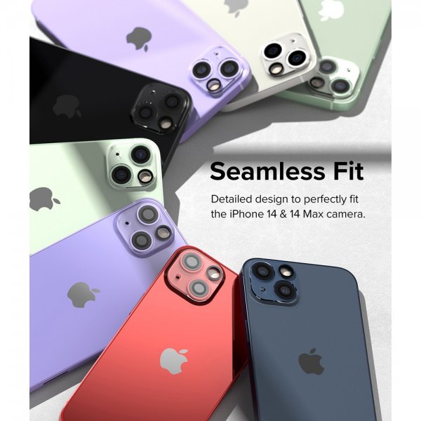 Ringke iPhone 14/iPhone 14 Plus Kamerabeskytter Camera Protector Glass 2-pakning