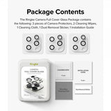 Ringke iPhone 14/iPhone 14 Plus Kamerabeskytter Camera Protector Glass 2-pakning