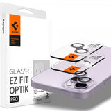 Spigen iPhone 14/iPhone 14 Plus Kamerabeskytter GLAS.tR EZ Fit Optik Pro Lilla 2-pakning
