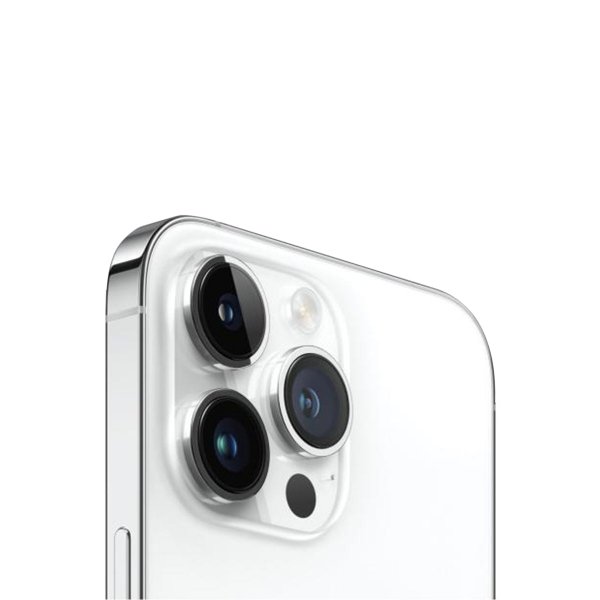 iPhone 14 kameralinse med ramme - Silver