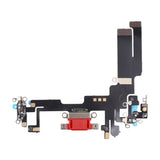 iPhone 14 Ladekontakt med flexkabel Original - Rød