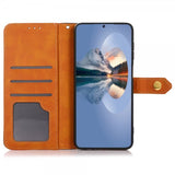 iPhone 14 Plus Etui med Flipp Rosegull