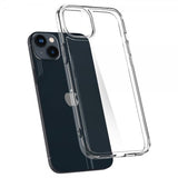 Spigen iPhone 14 Plus Deksel Crystal Hybrid Crystal Clear